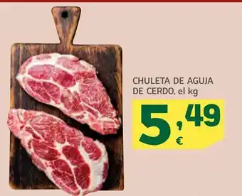 HiperDino Aguja de cerdo oferta