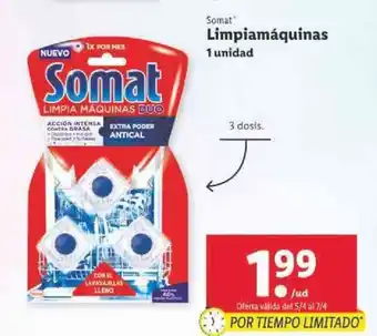 Lidl Somat Limpiamáquinas 1 unidad oferta
