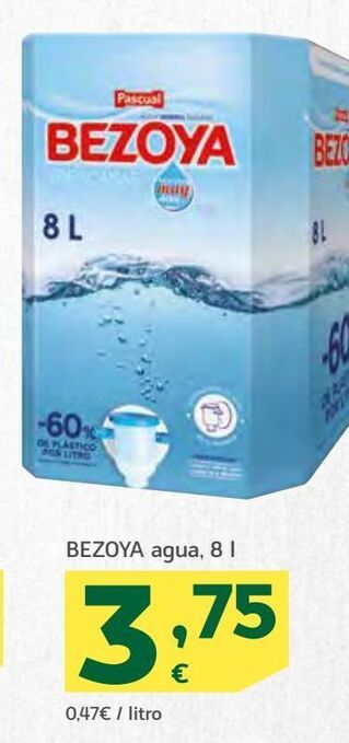 HiperDino Agua bezoya oferta