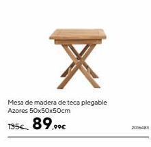 Casa Viva Mesa de madera oferta