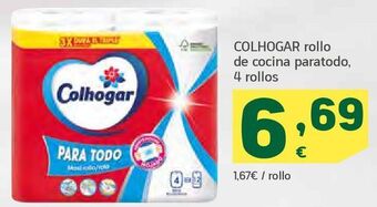 HiperDino Papel de cocina colhogar oferta