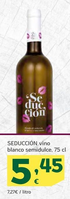 HiperDino Vino blanco oferta