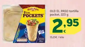 HiperDino Tortillas chips old el paso oferta