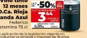 Dia Vino tinto federico paternina oferta