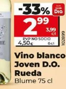 Dia Vino blanco blume oferta