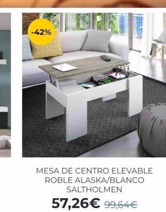 Lúzete Mesa de centro oferta