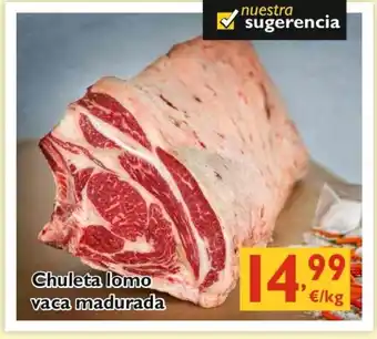 Supermercados La Despensa Chuleta lomo vaca madurada oferta