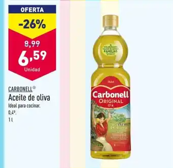 ALDI CARBONELLⓇ Aceite de oliva oferta