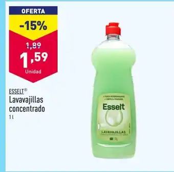 ALDI ESSELTⓇ Lavavajillas concentrado oferta
