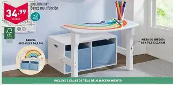ALDI HOME CREATION Banco multifunción oferta