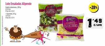 AhorraMas Lote Ensaladas Alipende oferta