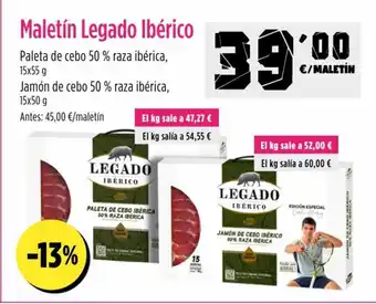 AhorraMas Maletín Legado Ibérico oferta