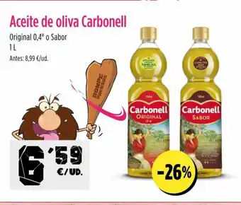 AhorraMas Aceite de oliva Carbonell oferta
