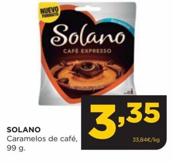 Alimerka SOLANO Caramelos de café, 99 g. oferta