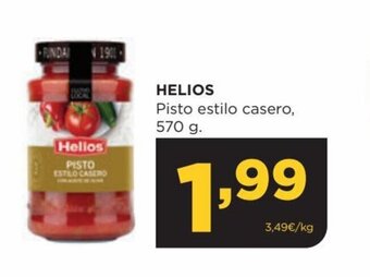 Alimerka HELIOS Pisto estilo casero, 570 g. oferta