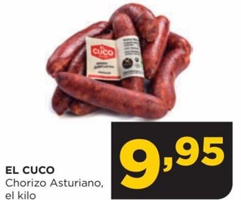 Alimerka EL CUCO Chorizo Asturiano, el kilo oferta