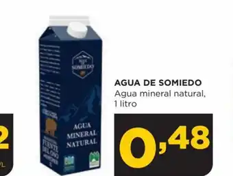 Alimerka AGUA DE SOMIEDO Agua mineral natural, oferta