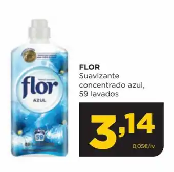 Alimerka FLOR Suavizante concentrado azul, 59 lavados oferta