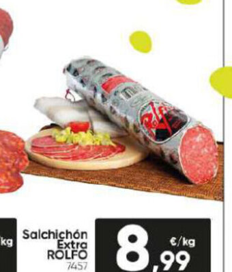 Family Cash Salchichón Extra ROLFO oferta