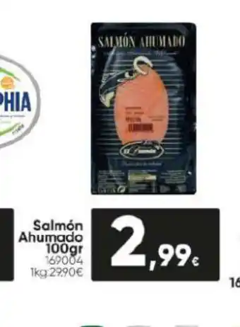 Family Cash Salmón Ahumado 100gr 169004 1kg 29.90€ oferta
