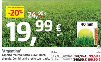 Bauhaus Césped artificial oferta