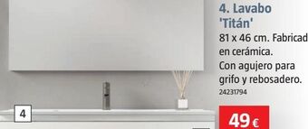 Bauhaus Lavabo oferta