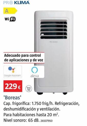 Bauhaus Aire acondicionado portátil oferta