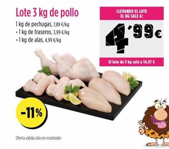AhorraMas Pollo oferta
