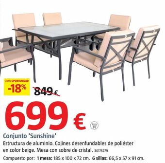 Bauhaus Conjunto de jardín oferta