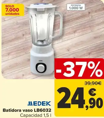 Carrefour Medek batidora vaso lb6032 oferta
