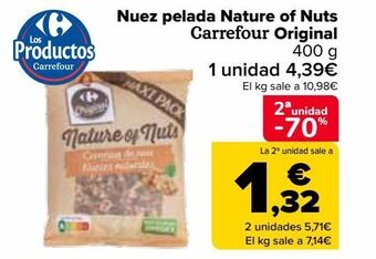 Carrefour Market Nuez pelada nature of nuts carrefour original oferta