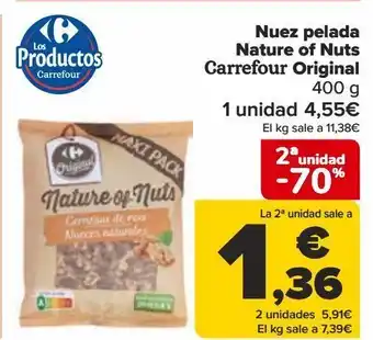 Carrefour Nuez pelada nature of nuts carrefour original oferta