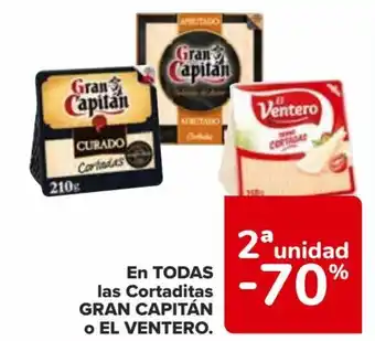 Carrefour EN TODAS las Cortaditas GRAN CAPITÁN o EL VENTERO. oferta