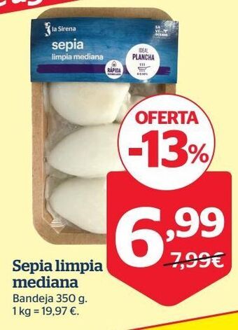 La Sirena Sepia oferta