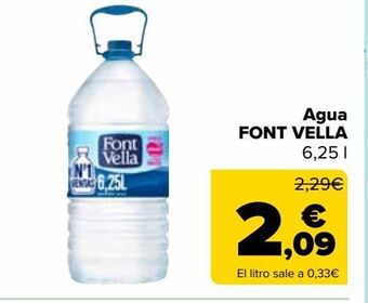 Carrefour Market Agua font vella oferta
