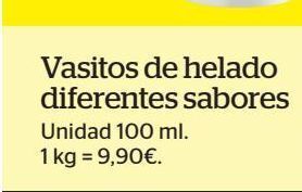 La Sirena Helados oferta
