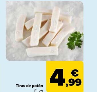 Carrefour Market Tiras de potón oferta