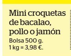 La Sirena Croquetas oferta