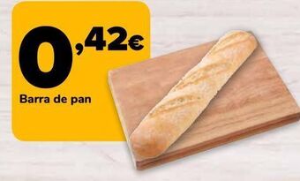 Supeco Barra de pan oferta