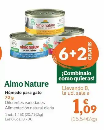 TiendAnimal Comida para gatos almo nature oferta