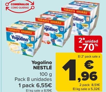 Carrefour Yogolino NESTLÉ oferta