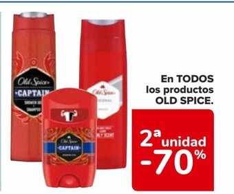 Carrefour EN TODOS los productos OLD SPICE. oferta
