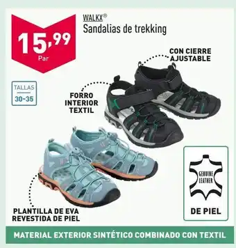 ALDI Sandalias de trekking walkx oferta