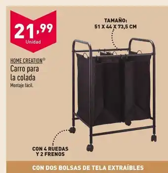 ALDI Carro para la colada home creation oferta