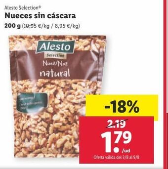 Lidl Nueces alesto oferta