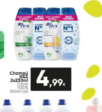 Family Cash Champu H&S oferta