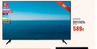FROIZ SAMSUNG Televisor Samsung 65CU7175 UHD STV oferta