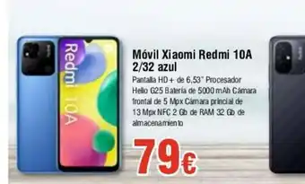 FROIZ Móvil Xiaomi Redmi 10A 2/32 azul oferta