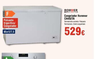 FROIZ Congelador Rommer CH402TA oferta