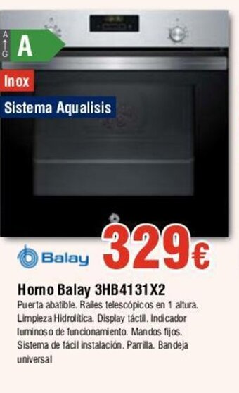 FROIZ Horno Balay 3HB4131X2 oferta